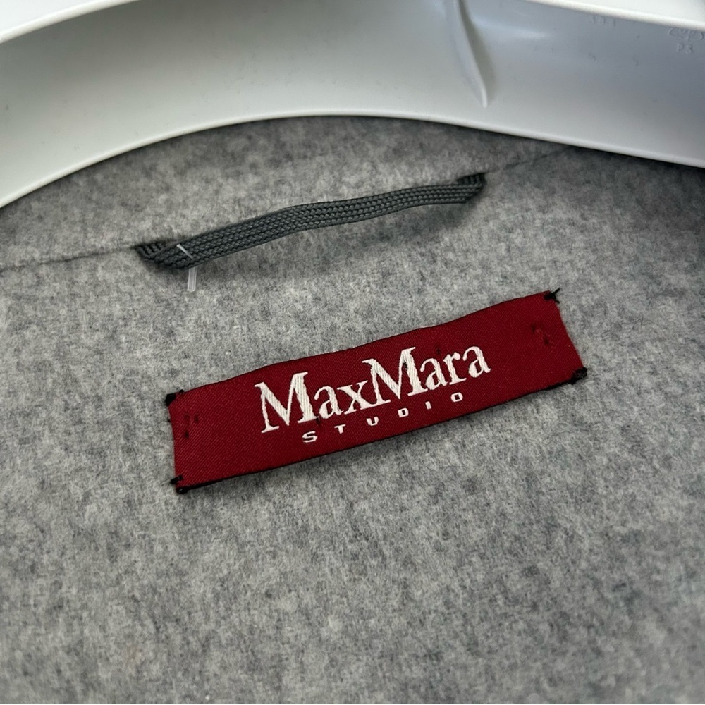 Weekend MaxMara Double Faced Wool Robe Coat - Picture 8 of 9